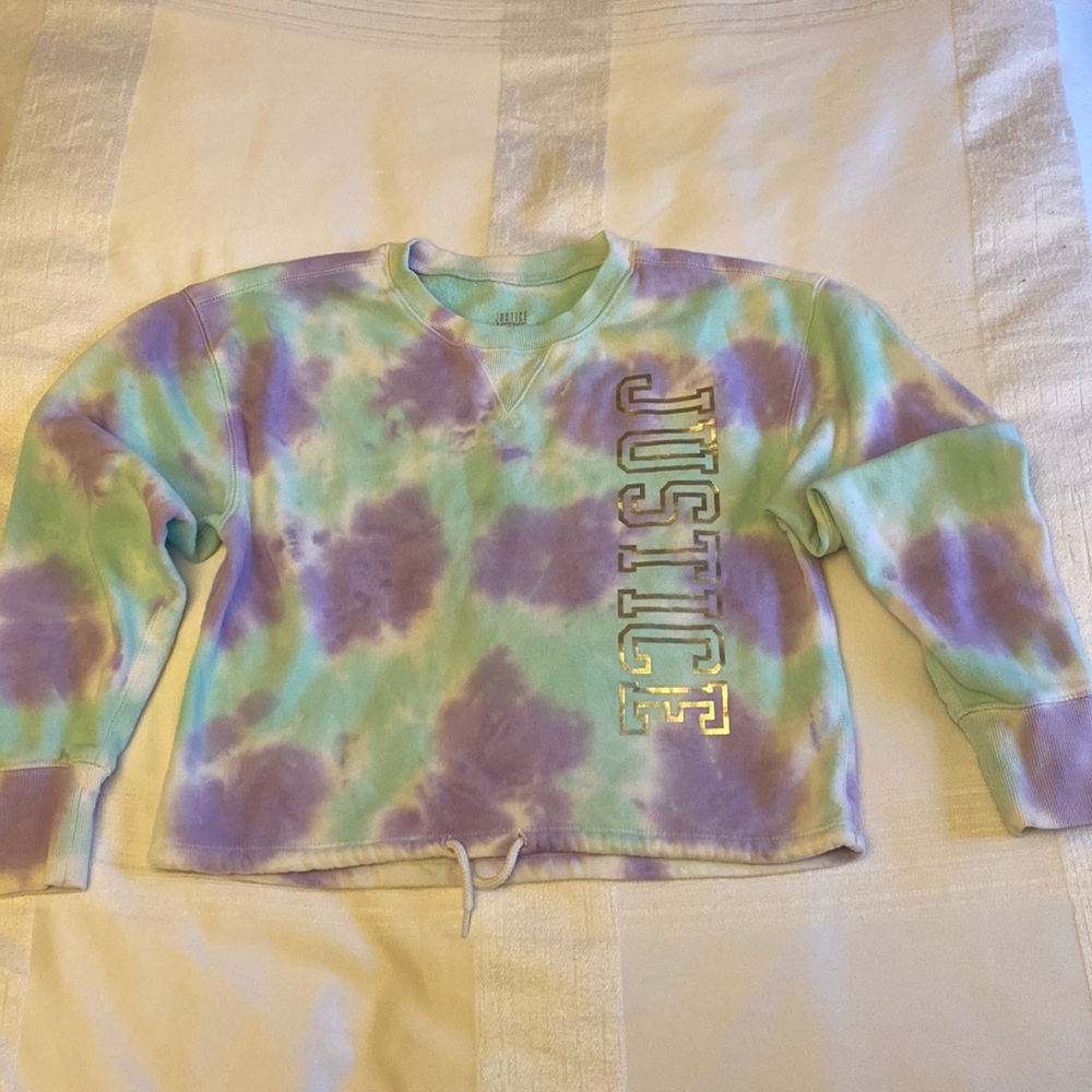 Girls’ Justice Sweatshirt. Size 8